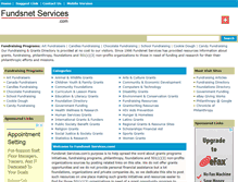Tablet Screenshot of fundsnetservices.com